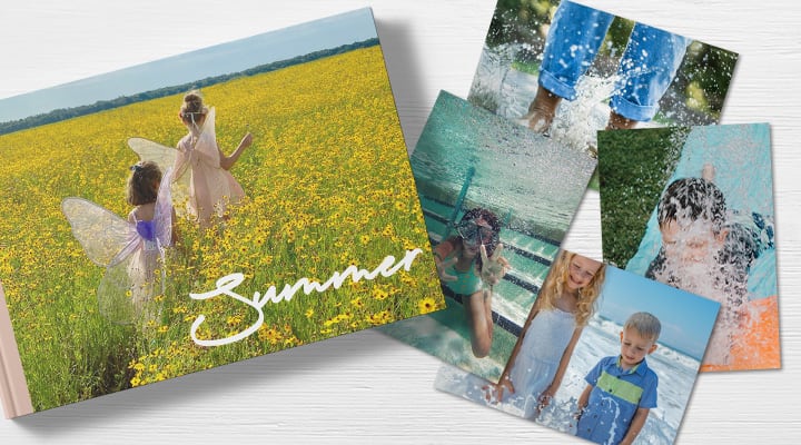 summer vacation photo book