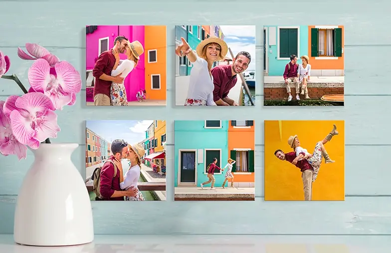Photo tiles