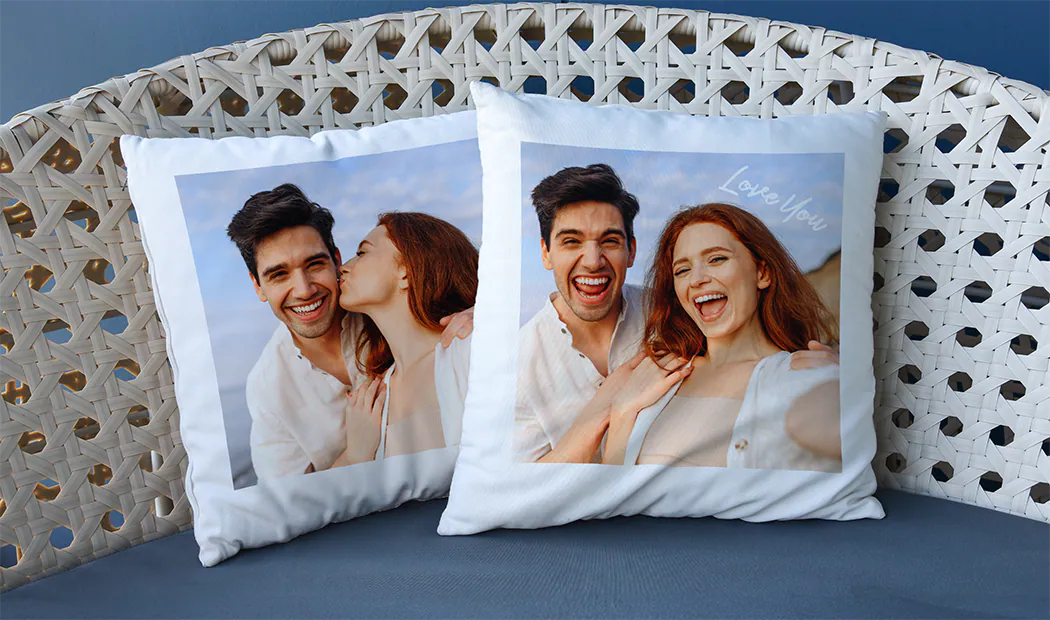 Personalize 18x18 Photo Throw Pillows, Custom Decor
