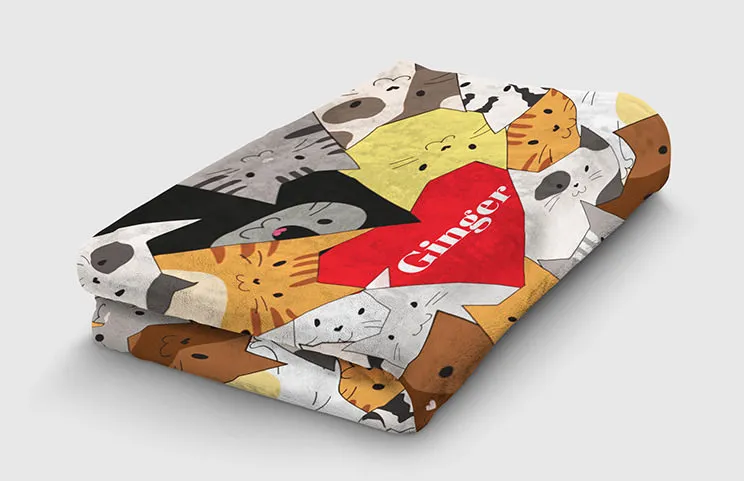 Custom Cat Blanket||||||||||