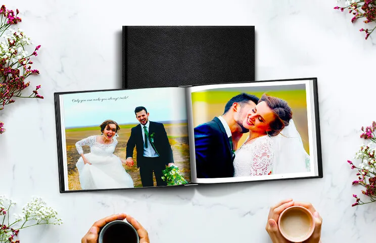 Wedding Photo Albums - 11 x 11 Leather Cover