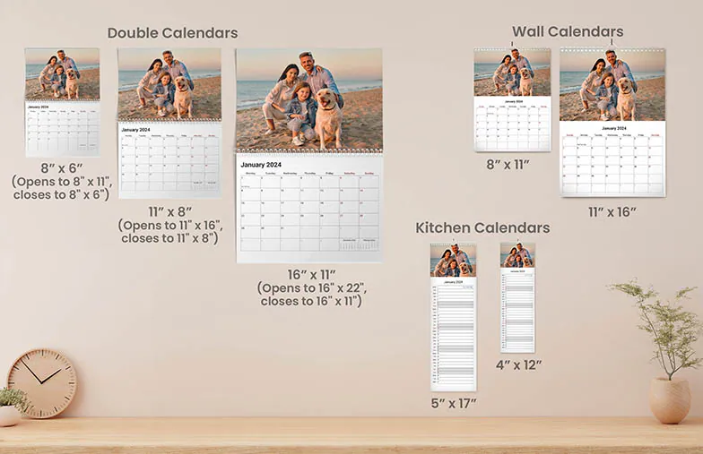 4 - 12x12 store Calendars Calendars