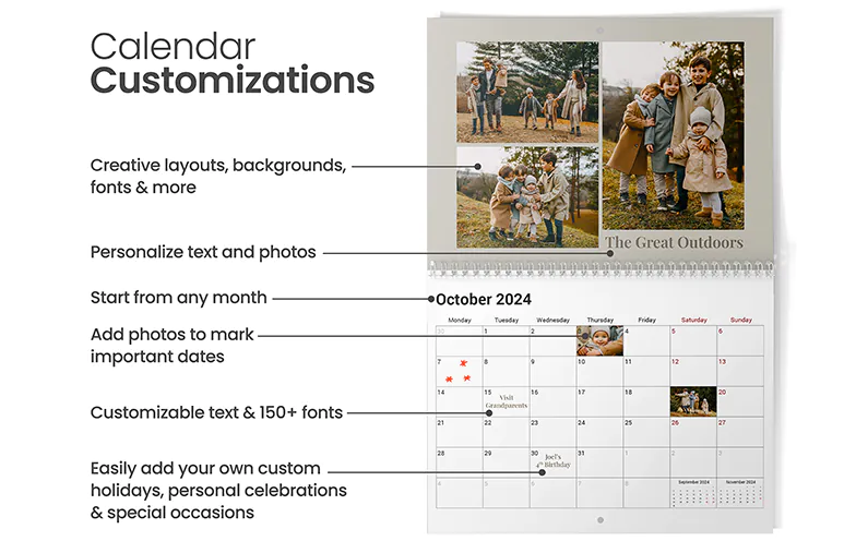 Custom Calendars