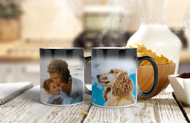 Heat-Sensitive Magic Mugs