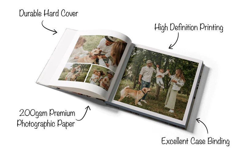 60 Pages Photograph Albums DIY Picture Photo Album for Kids