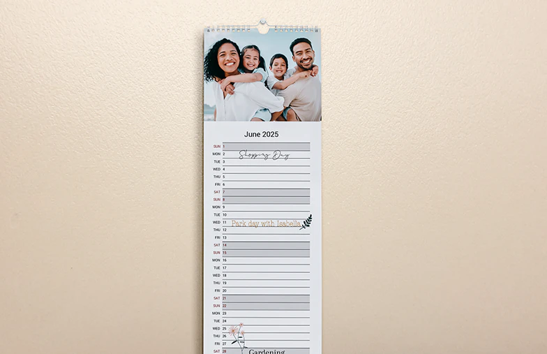 Slim Calendars